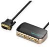 Vention 1 In 2 Out VGA Splitter Black Aluminium Alloy Type, DBABF