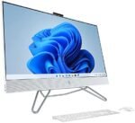 HP All-in-One 24-dp1166nh PC, Intel Core i7 1165G7, 8GB DDR4 3200 RAM, 1TB HDD, Windows 11 Home, 23.8" FHD All-in-One Desktop