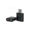 Vention USB External Sound Card Black Metal Type