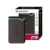 Transcend  2TB External Harddisk, Iron Grey - TS2TSJ25M3S