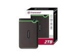 Transcend  2TB External Harddisk, Iron Grey - TS2TSJ25M3S