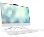 HP 24-DF1033NY 23.8" FHD AIO Desktop PC, 11th Gen Intel Core i3-1125G4, 4GB RAM, 1TB HDD Storage, Intel UHD, DVDRW, Webcam, Wired Keyboard + Mouse, DOS - No OS, Snow White | 466Y7EA