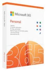 Microsoft 365 Personal 32/64bit, 1YR Online, Africa only ,EM C2R NR (1 USER 5 DEVICES) Licence