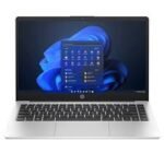 HP Notebook 240 G10, Intel Core i7 1355U, 8GB DDR4 RAM, 512GB SSD, FreeDOS, 14" Turbo Silver Laptop - 9G247ET