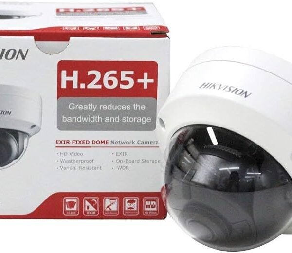 Hikvision 4K 8MP DS-2CD1183G2-LIU Smart Hybrid Light ColorVu IR Camera Dome Mic