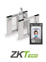 ZKTeco SBTL8033 Touchless Entrance Control Swing Barrier with Body Temperature Measurement