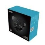 Rapoo C280 , 2K HD Webcam , Built-in Omnidirectional Dual Noise Reduction Mics