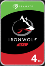 Seagate 4TB IronWolf 5900 rpm SATA III 3.5" Internal NAS Hard drive, ST4000VN006