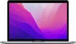 Apple Macbook Pro 13" M2 Chip Next Gen 8 – Core CPU – 10 Core GPU, 8GB RAM, 512GB SSD, 13.3” WQXGA (2560 x 1600), MacOS, 720P HD camera, Touch Bar, Backlit Keyboard, Space Grey