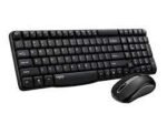 Rapoo X1800s Wireless Multimedia Keyboard & Optical Mouse Compact  - BLACK