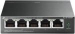 TP-Link 5-Port 10/100Mbps Desktop Switch with 4-Port PoE+ - TL-SF1005P