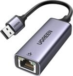 UGREEN USB-A 3.0 to RJ45 Gigabit Ethernet Adapter Aluminum Case (Space Gray) - CM209