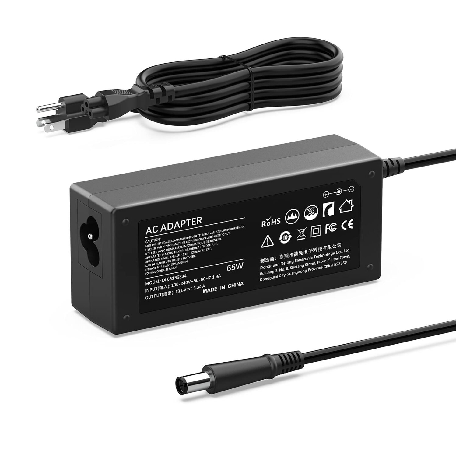 Dell 65W LA65NM130 Laptop Charger