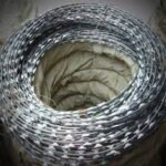 Galvanized 12M razor Wire, 450mm Diameter