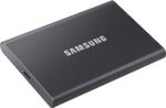 Samsung T7 Portable 2TB SSD USB 3.2  (Gray),  MU-PC2T0T/AM