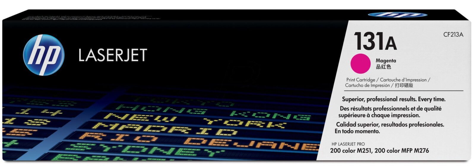HP 131A Magenta LaserJet Toner Cartridge, CF213A