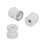 Porcelain electric fence insulators