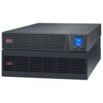 APC 6KVA Easy UPS On-Line, 6kVA/6kW, Rackmount 5U, 230V, Hard wire 3-wire(P+N+E) outlet, Intelligent Card Slot, LCD, Extended Runtime, W/ rail ki UPS, SRV6KRILRK