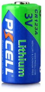PKCell CR123A  Lithium Battery
