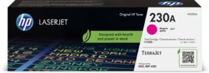 HP 230A Magenta LaserJet Toner Cartridge (W2303A)
