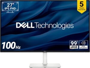 Dell S2725H 27" FHD Monitor, Black Color