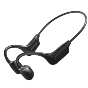 Promate RIPPLEGLOW.BLACK AudioConduct? Wireless Neckband Earphones