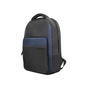Promate SATCHEL-BP BLACK 15.6" Laptop Backpack with Front Pockets