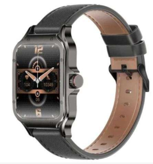 Promate XWATCH-RM BLACK 1.78" Curved AMOLED Fitness Tracker Smartwatch