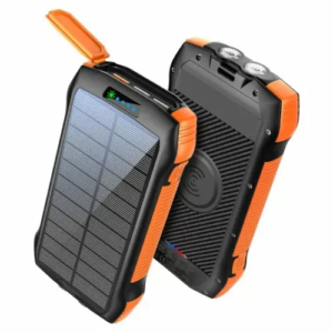 Promate SOLARTANK-20PDQI 20000mAh Solar Power Bank with Wireless Charging