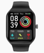 Promate PROWATCH-AM19.BLACK Fitness Tracker Smartwatch with AMOLED Display