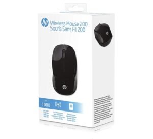 HP Wireless Mouse  200 Black - X6W31AA