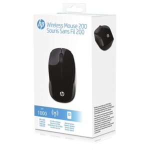 HP Wireless Mouse  200 Black - X6W31AA