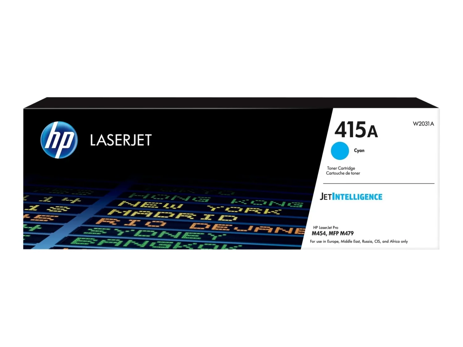HP 415A Cyan Original LaserJet Toner Cartridge - W2031A