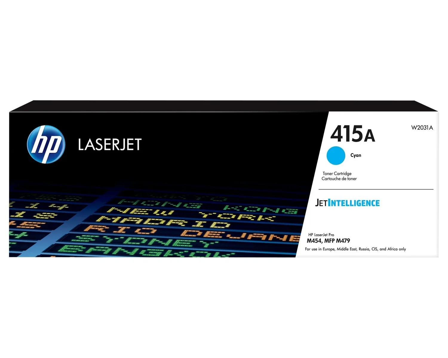 HP 415A Cyan Original LaserJet Toner Cartridge - W2031A