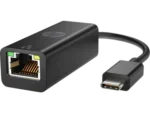 HP USB-C to RJ45 Adapter - Black - V7W66AA