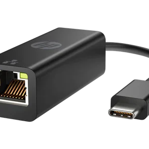 HP USB-C to RJ45 Adapter - Black - V7W66AA