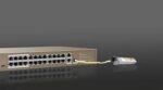 Tenda TEF1126P 24-Port PoE Switch, 8.8 Gbps, 4M Buffer, Rackmount, 135W Power Output | TEF1126P-24-250W