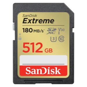 SanDisk Extreme Pro microSDXC 180MBs 512GB