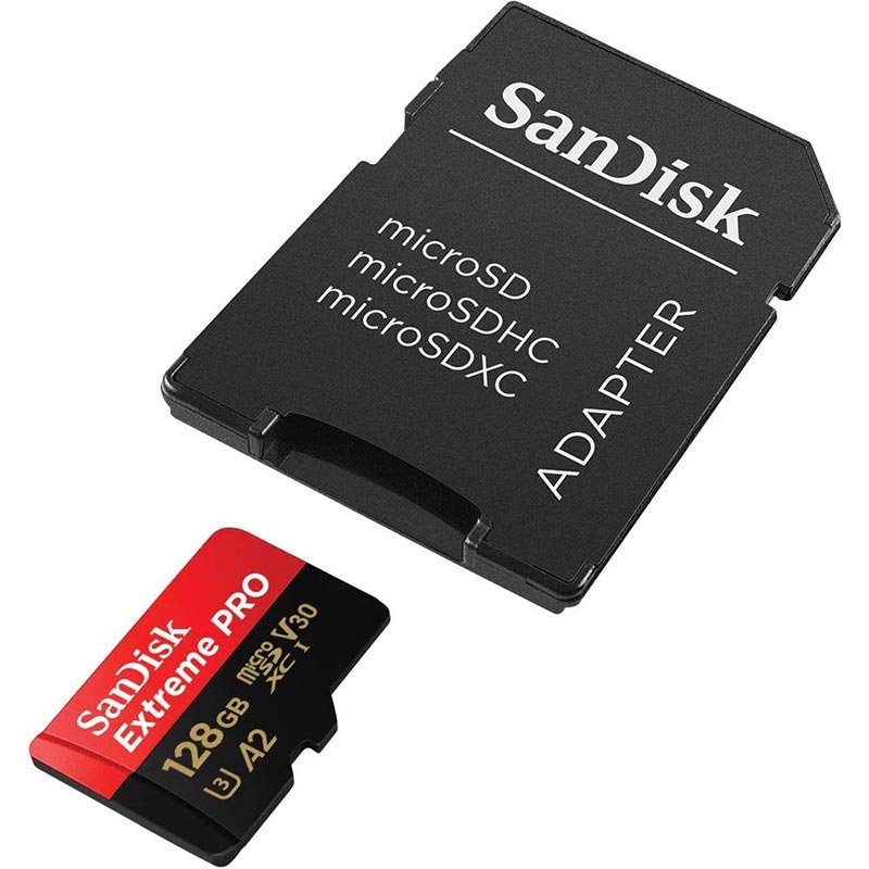 SanDisk Extreme Pro microSDXC 200MBs 128GB