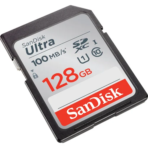 SanDisk Ultra SD Card 100MBs 128GB
