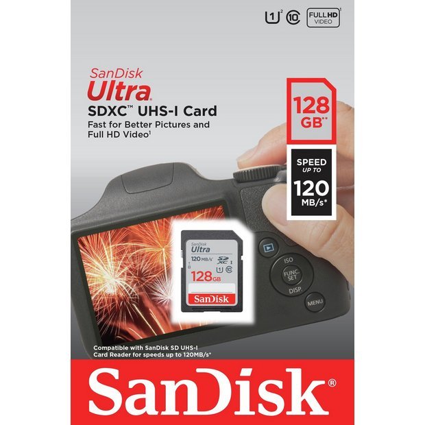 SanDisk Ultra SD UHS 4K Card