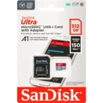 SanDisk Ultra microSD 150MBs 512GB