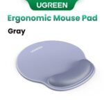 UGREEN Ergonomic Mouse Pad with Wrist Rest Gray – LP668