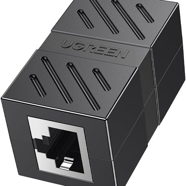 UGREEN RJ45 Network Keystone Jack Coupler Black - NW114