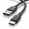 UGREEN USB 3.0 A Male to Type C Male Cable Nickel Plating 2m Black – US184