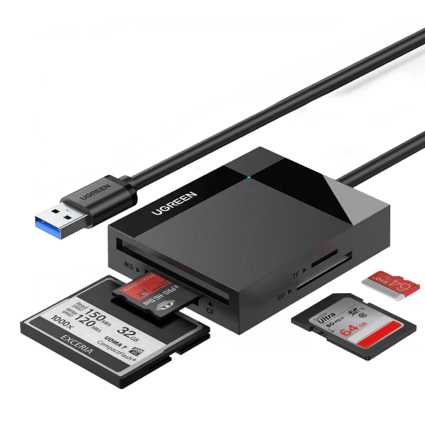 UGREEN USB 3.0 All-in-One Card Reader 50cm – CR125