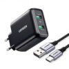 UGREEN USB Fast Charger UK Black – CD161