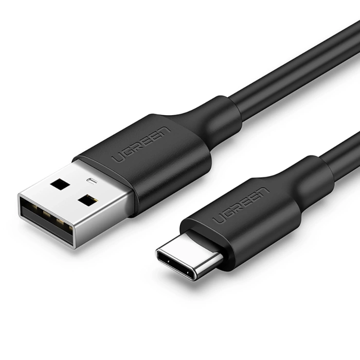UGREEN USB-A to USB-C Fast Charging Cable 3A Max Black 2m – US287