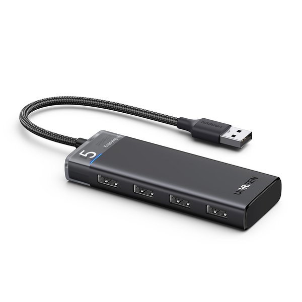 UGREEN 4-Port USB 3.0 HUB with USB C Power Supply – CM653
