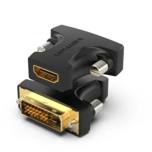Vention HDMI Male to DVI(24+5) Female Adapter Black – ECCB0